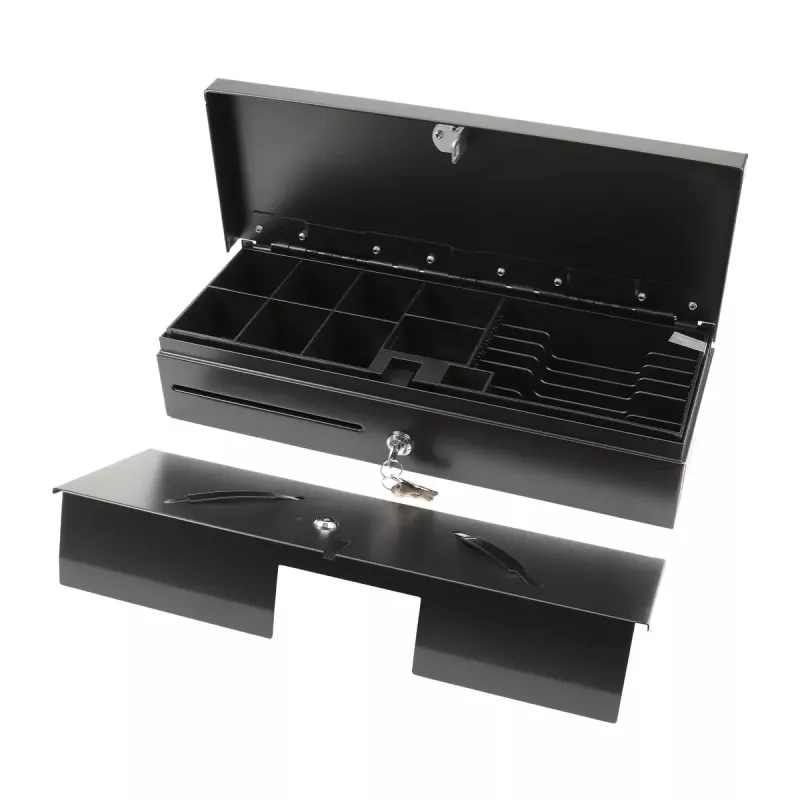 Elektronische Kassenschublade Olympia HS-170 Stahl Schwarz 460x170x100mm