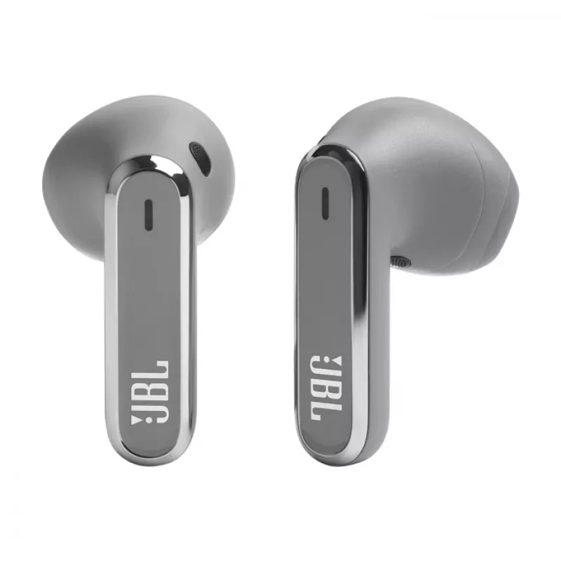 JBL LIVE FLEX Headset Kabellos In-Ear Anrufe/Musik Bluetooth Silber