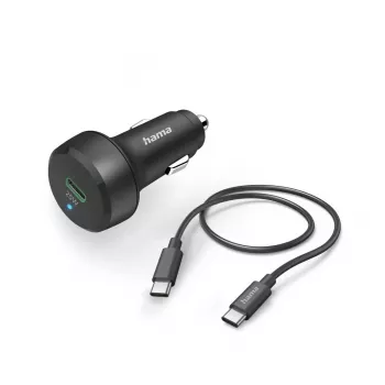 Hama 00201614 Ladegerät für Mobilgeräte Smartphone Schwarz Lightning Auto