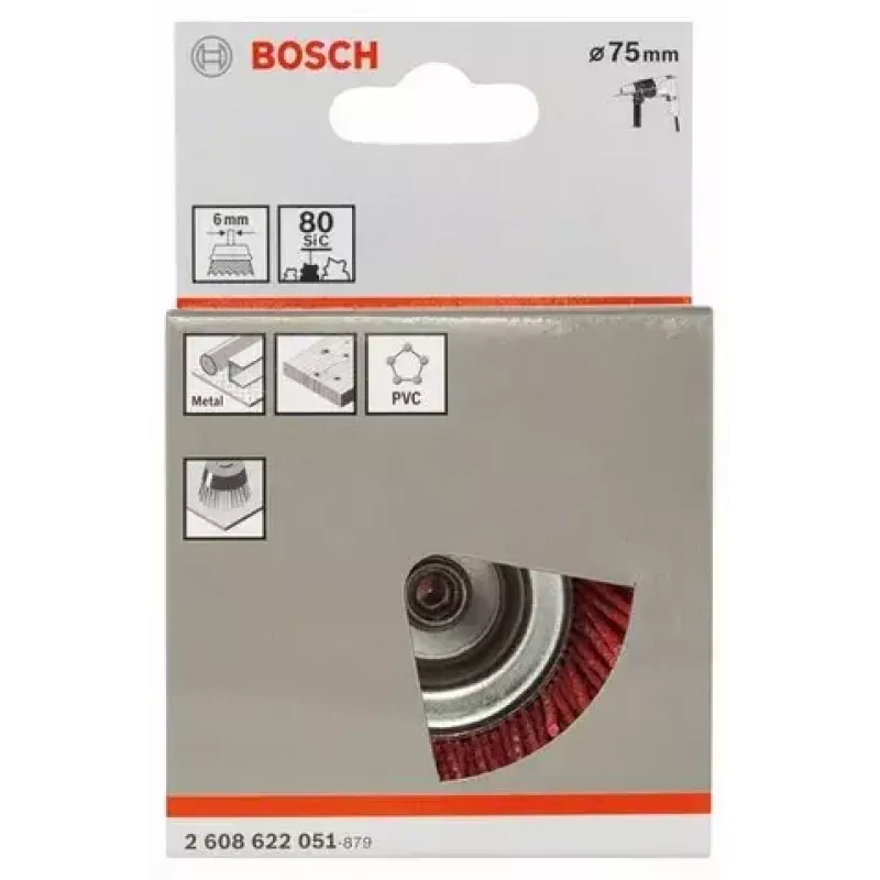 Bosch 2 608 622 051 Drahtbürste/Topfbürste Topfbürste 7,5 cm