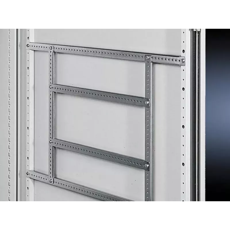 Server-/Rack-Zubehör Rittal TS 4309.000 — Stahlgehäuse, silber, Tiefe 390 mm, kompatibel mit TS/SE/CM/TP