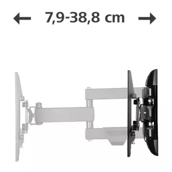 Hama 00220840 TV-Halterung/Standfuß 121,9 cm (48 Zoll) Schwarz