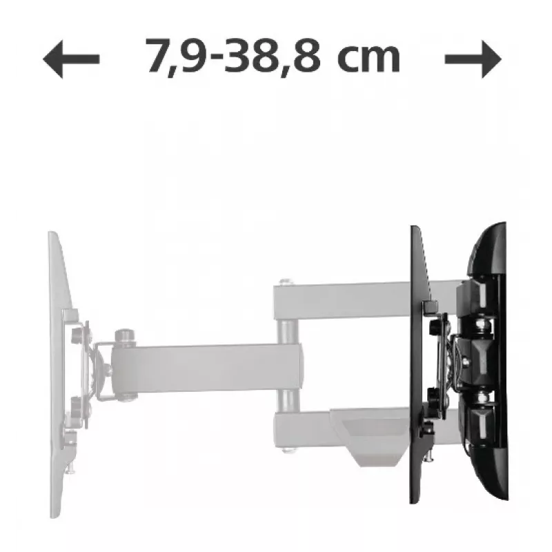 Hama 00220840 TV-Halterung/Standfuß 121,9 cm (48 Zoll) Schwarz
