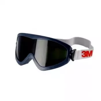 3M 2895S Schutzbrille Polycarbonat Schwarz, Blau, Grau