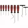 Reißnadel KS Tools 550.1070 Spitze Spitze schwarz-roter Griff