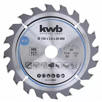 Kreissägeblatt KWB 583557 Hartmetallbestückt 1 Stück