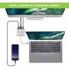 Techly IADAP USB31-HDMIPTY Laptop-Dock/Port-Replikator Kabelgebunden USB 3.2 Gen 1 (3.1 Gen 1) Type-C Silber