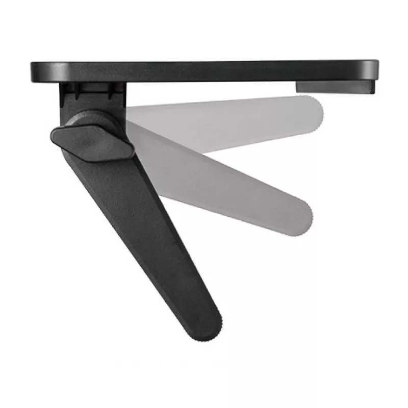 Techly ICA-DRS 902 AV-Geräteregal Schwarz Kunststoff