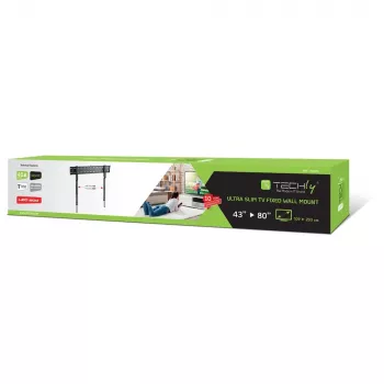 Techly ICA-PLB 736F TV-Wandhalterung 2,03 m (80 Zoll) Schwarz