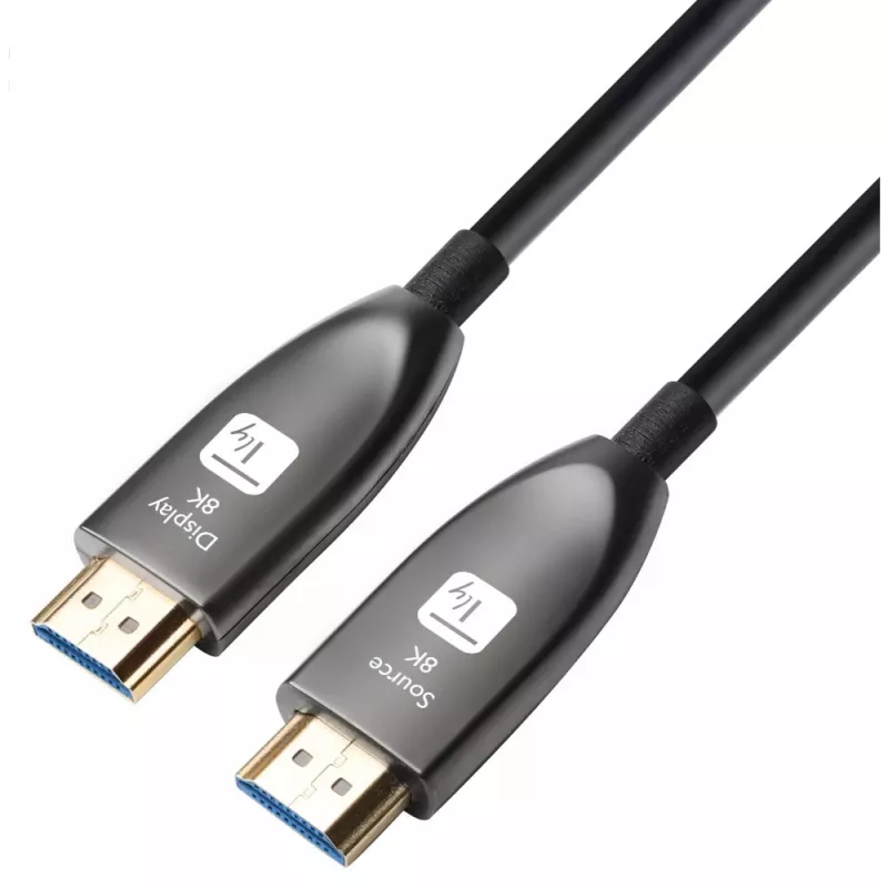 Techly ICOC HDMI-HY8-015 HDMI-Kabel 15 m HDMI Typ A (Standard) Schwarz