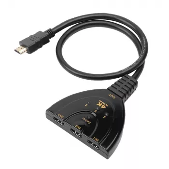 Techly IDATA HDMI-3F30 Videoschalter