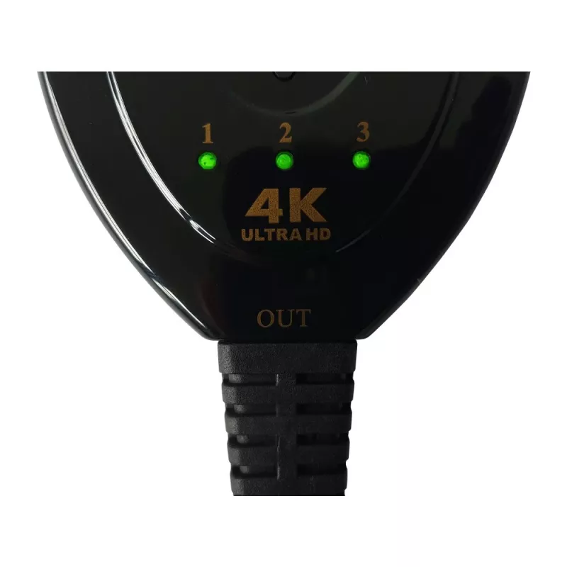 Techly IDATA HDMI-3F30 Videoschalter