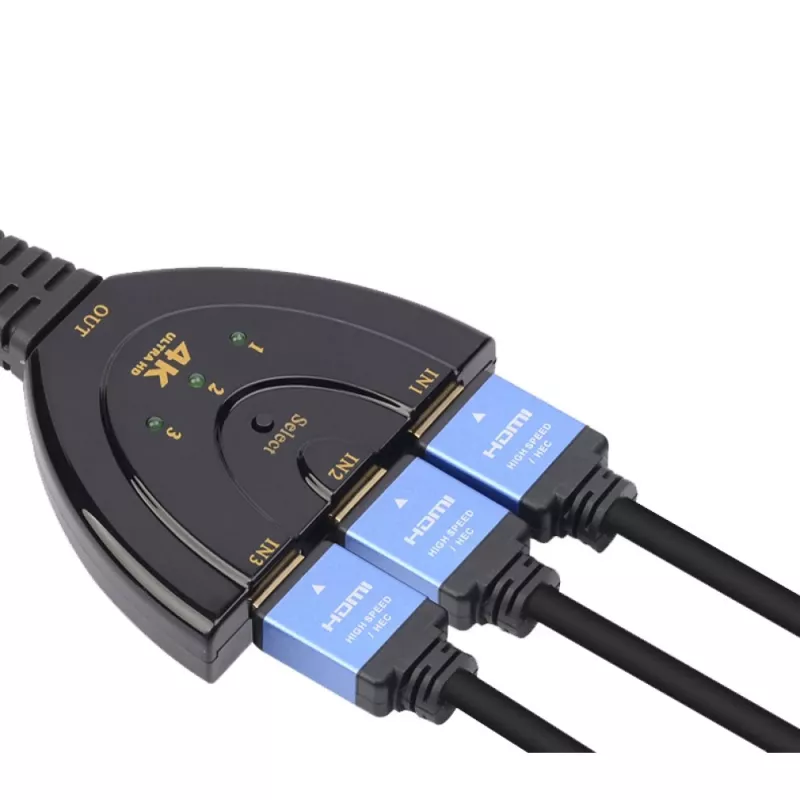 Techly IDATA HDMI-3F30 Videoschalter