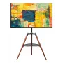 Techly ICA-TR58 TV-Ständer/Standfuß 165,1 cm (65 Zoll) Schwarz, Holz