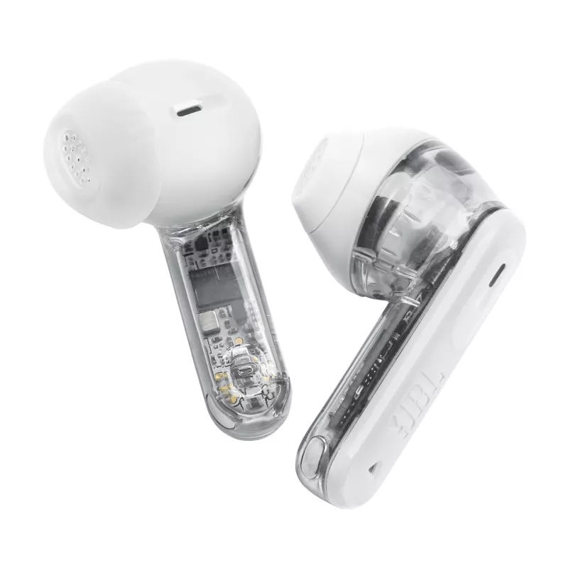 Headset JBL Tune Flex 2 Ghost Edition — True Wireless (TWS) In-Ear, Bluetooth, 20–20000 Hz, Weiß
