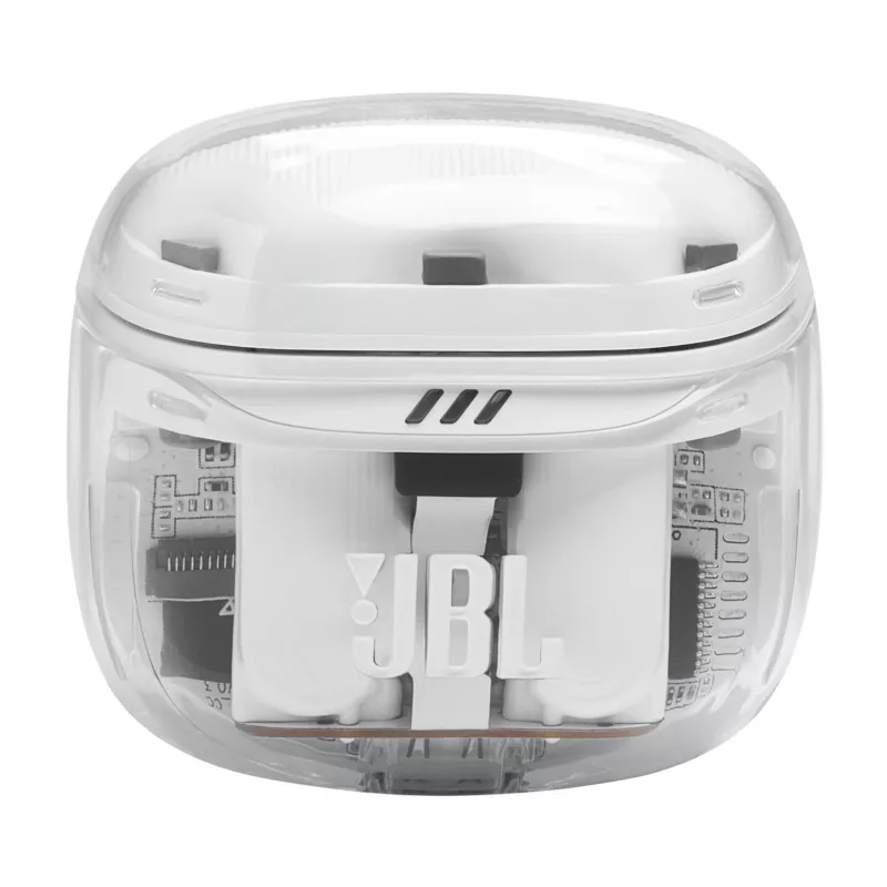 Headset JBL Tune Flex 2 Ghost Edition — True Wireless (TWS) In-Ear, Bluetooth, 20–20000 Hz, Weiß