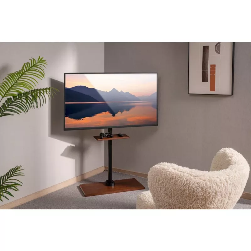 Techly Bodenständer für 23 bis 55 Zoll LCD/LED/Plasma-TVs