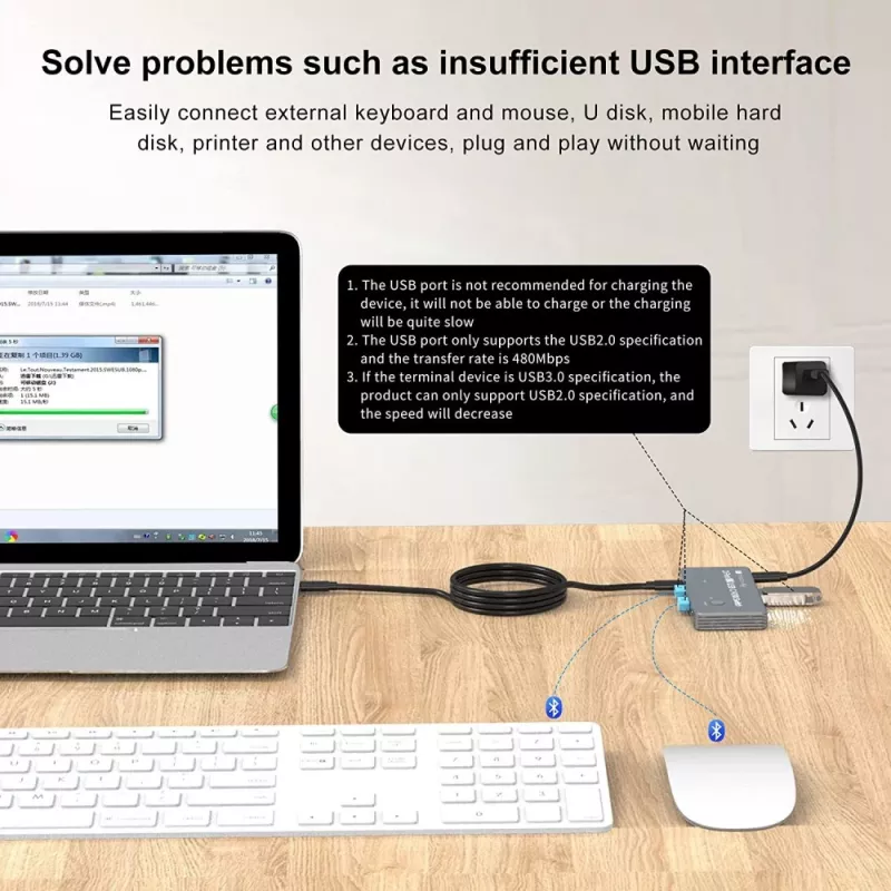 Techly IDATA KVM-DPC8K KVM-Switch Grau