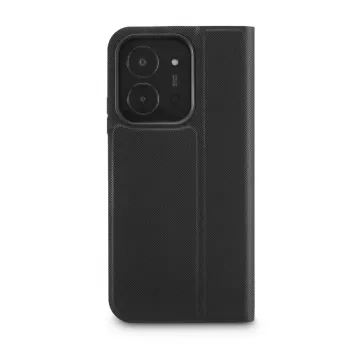 HAMA Daily Protect Folio-Hülle für Xiaomi Redmi 15C — passend für 17,5 cm (6,9 Zoll), schwarz, 2 Kartenfächer, Tischständer