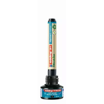 Nachfülltinte für Marker Edding ED-FTK25-001, schwarze Tinte, 25 ml, 1 Stück
