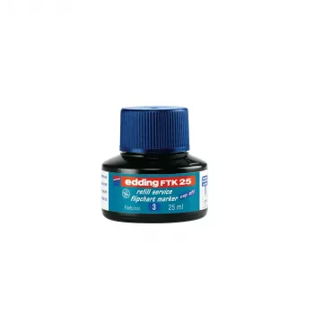 Marker-Nachfüllung Edding 4-FTK25003, blaue Tinte, 25 ml