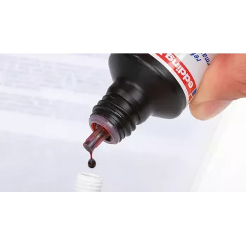 Marker-Nachfülltinte Edding T-25, rote Tinte, 30 ml, einzeln