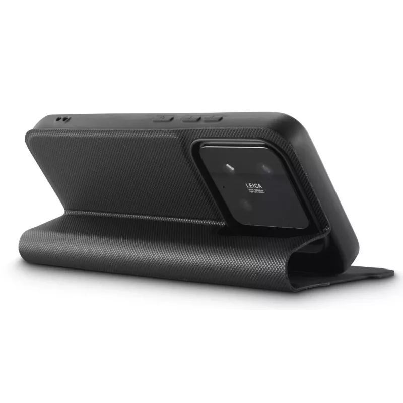 Folio-Handyhülle HAMA Daily Protect für Xiaomi 15T Pro — passend für 17,4 cm (6,83 Zoll) Bildschirme, schwarz, 2 Kartenfächer, Tischständer