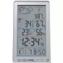 Digitale Wetterstation TechnoLine WS 9218 — weiß, Innen-/Außenthermometer, Hygrometer, Barometer, batteriebetrieben