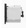Einbau-Grillmikrowelle Exquisit EMW20.1 G — 20 l, 800 W, Schwarz, Tasten- und Drehregler-Bedienung, eingebautes Display