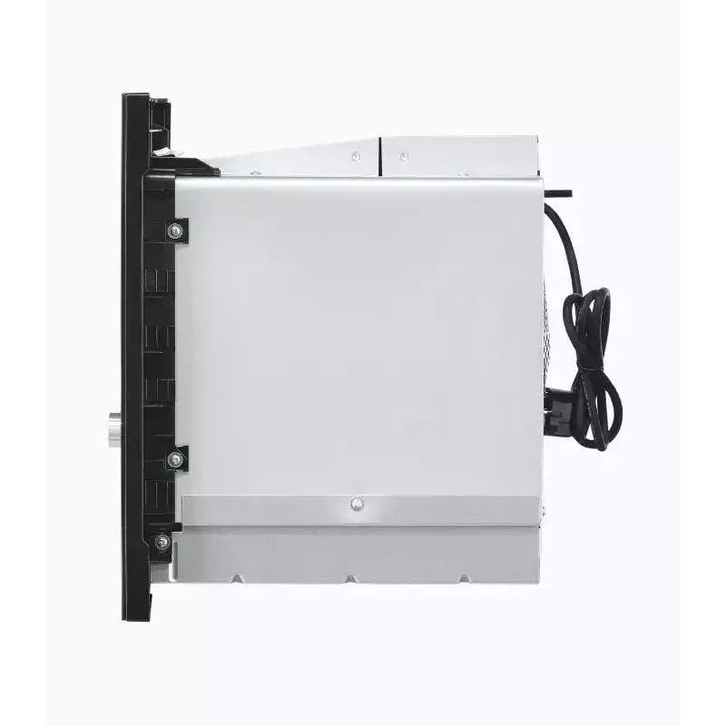 Einbau-Grillmikrowelle Exquisit EMW20.1 G — 20 l, 800 W, Schwarz, Tasten- und Drehregler-Bedienung, eingebautes Display