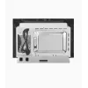 Einbau-Grillmikrowelle Exquisit EMW20.1 G — 20 l, 800 W, Schwarz, Tasten- und Drehregler-Bedienung, eingebautes Display