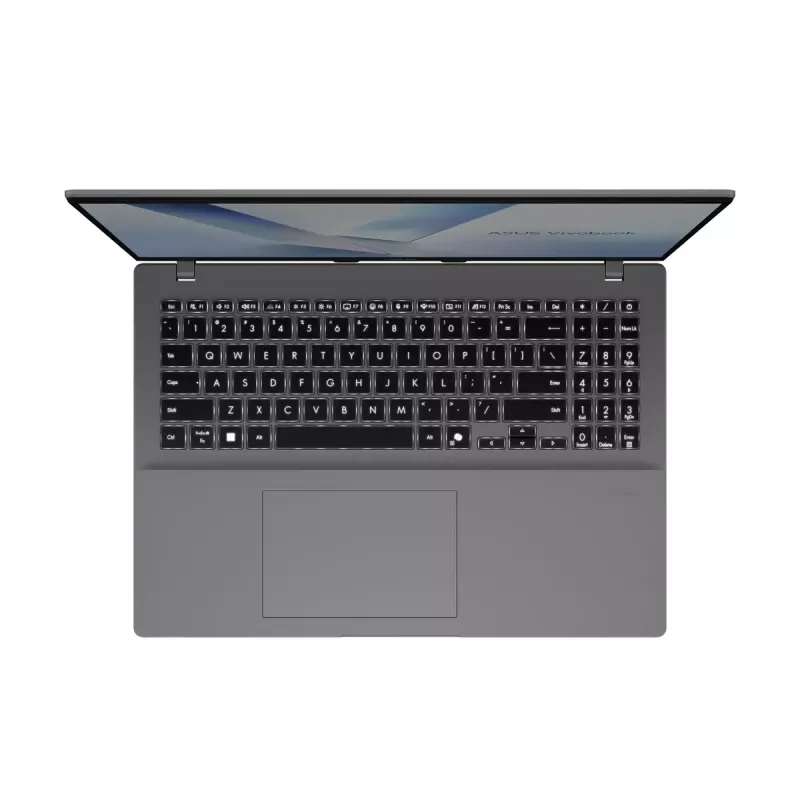 Laptop ASUS Vivobook 16 M1607KA — AMD Ryzen AI 7 350, 16 Zoll WUXGA (1920x1200), 16 GB DDR5, 1 TB SSD, Windows 11 Home, Silber