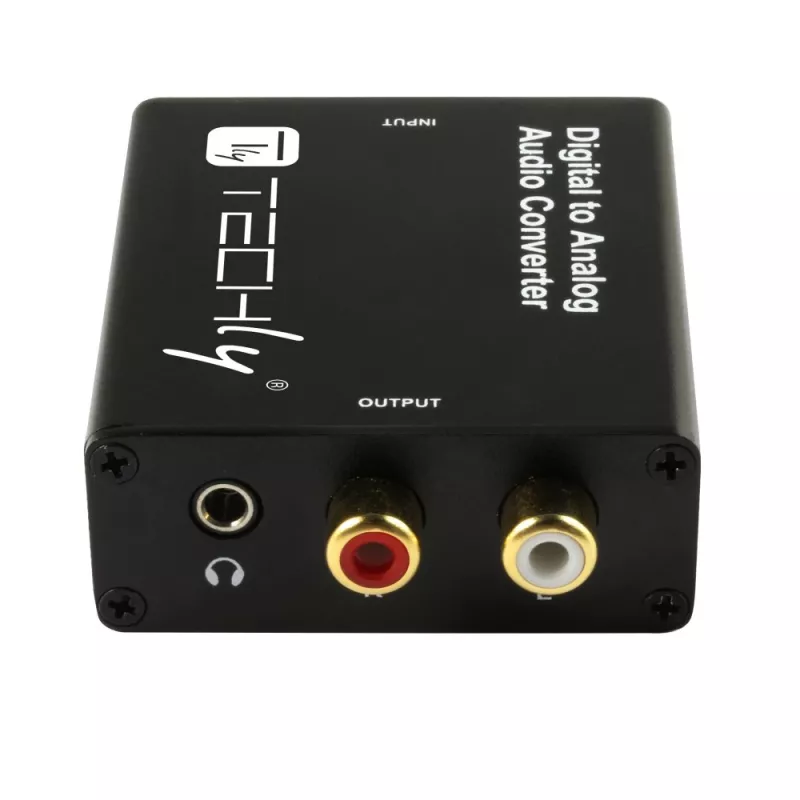 Techly IDATA SPDIF-9 Audiokonverter Schwarz