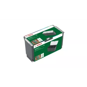Aufbewahrungsbox Bosch SystemBox rechteckig Polypropylen 235×105×133 mm Schwarz/Grau