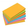 Selbstklebender Notizblock Sigel BA127 Rechteckig Blau Grün Orange Rosa Gelb 100 Blatt