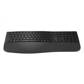 HP STORE 3PL Tastatur Full-size (100%) RF Wireless + Bluetooth Schwarz, Membran, Handgelenkauflage