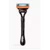 Rasierhobel Gillette Fusion5 — Schwarz/Orange, 1 Stück