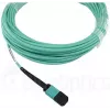 Glasfaserkabel BlueOptics CBX-STC012BPF-MXXN-MXXN-020M-MTP OM4 20m Türkis