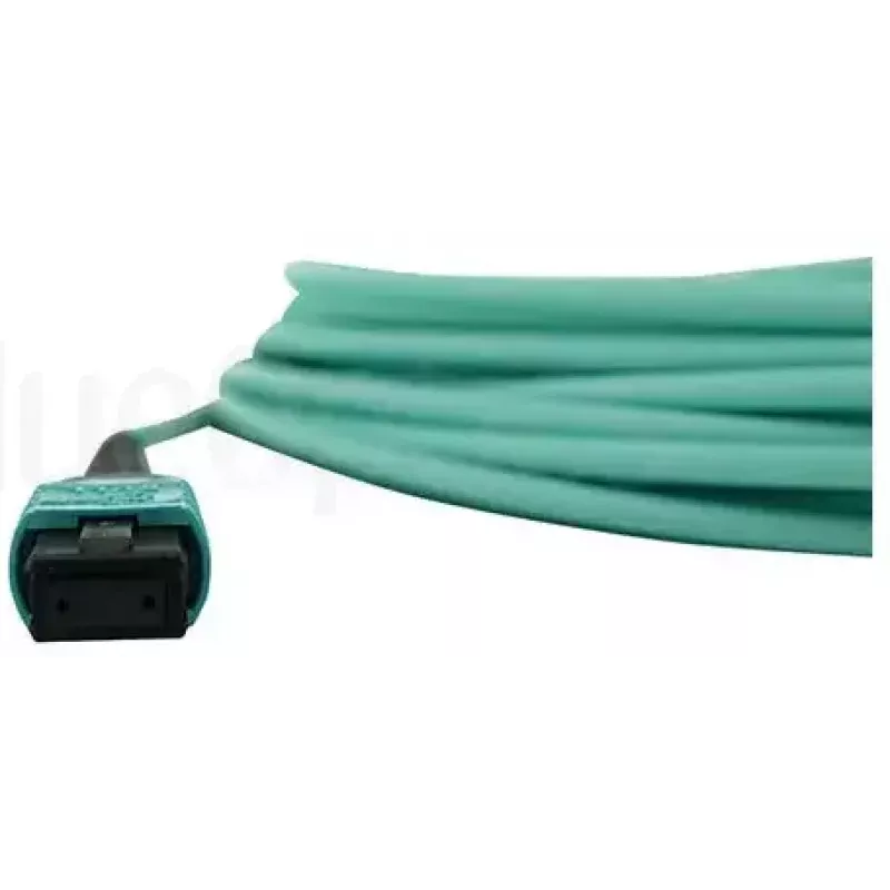 Glasfaserkabel BlueOptics CBX-STC012BPF-MXXN-MXXN-020M-MTP OM4 20m Türkis