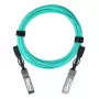 InfiniBand / Glasfaser-AOC-Kabel BlueOptics BO353503J10MIN — 10 m, OM3, SFP+ auf SFP+, aqua
