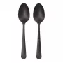 Einweg-Suppenlöffel Papstar 96528 Polypropylen Schwarz 190 mm 100 Stück