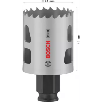 Lochsäge Bosch PRO Multi Material PC Plus 44/41 mm — einzeln, für Bohrmaschine, Trockenbau, Metall, Kunststoff, Weichholz