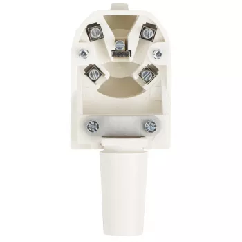 Hama 00220799 elektrischer Netzstecker Weiß