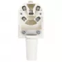 Hama 00220799 elektrischer Netzstecker Weiß