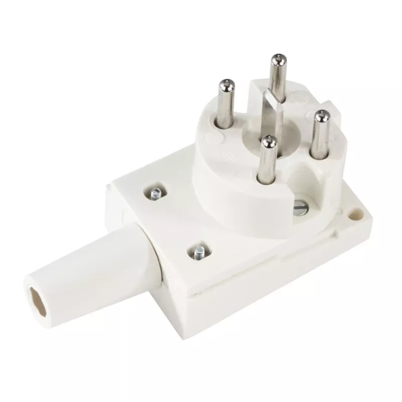 Hama 00220799 elektrischer Netzstecker Weiß