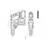Hammerbohrer Metabo KH 18 LTX BL 28 Q 1000 RPM SDS Plus