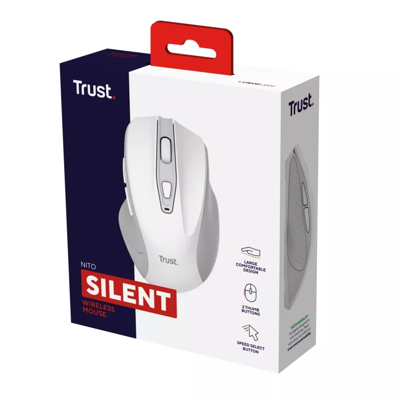 Trust Nito Maus Universal Rechtshänder RF Wireless Optisch 2200 DPI