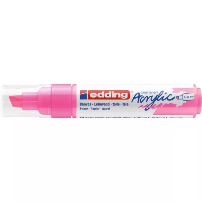 Marker Edding 5000 Meißelspitze Pink 1 Stk.