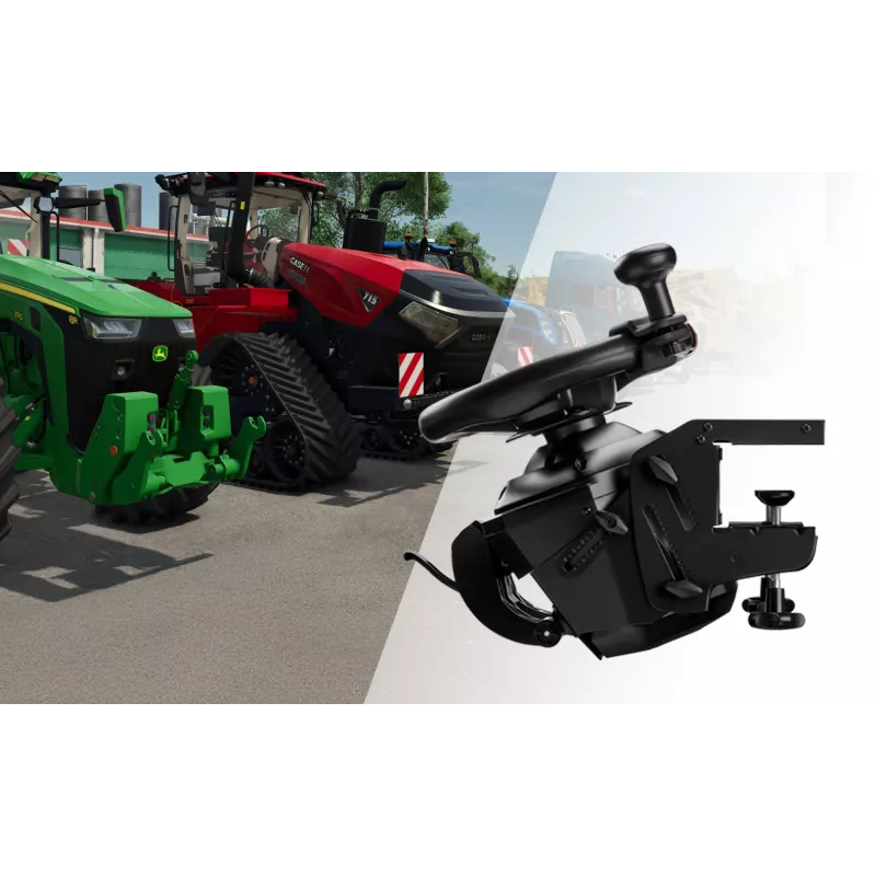 Thrustmaster T128 SimTask Farming Pack Schwarz Lenkrad + Pedale + Schalthebel PC, PlayStation 4, PlayStation 5