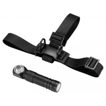 Sandberg Stirnlampe 1000 Pro, Stirnband-Taschenlampe, Schwarz, Aluminium, IP66, LED, 25 lm